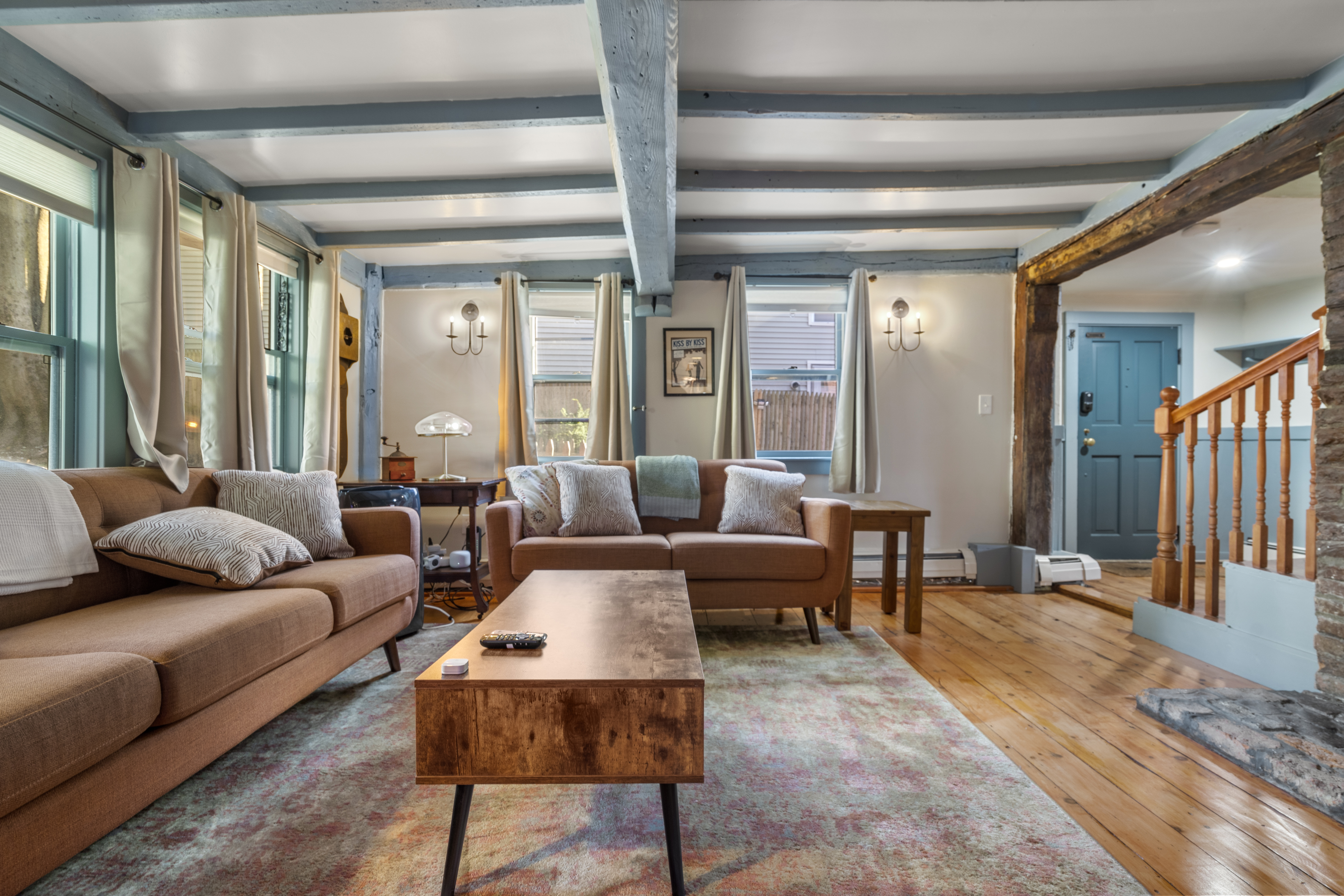 Charming colonial interior in Beverly, MA